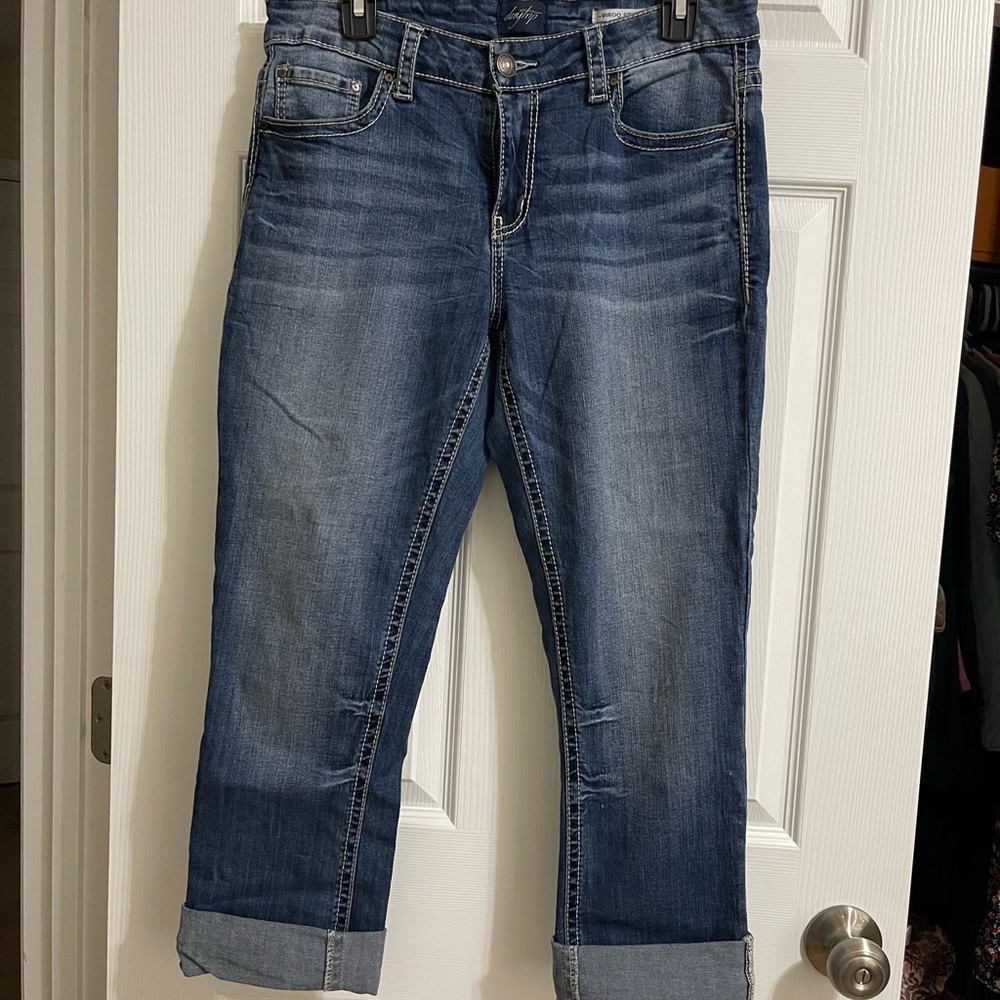 Women’s Daytrip Virgo Straight Denim Jeans/Crop